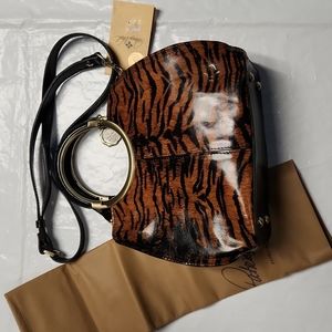 Patricia Nash Aria handbag Tiger Print